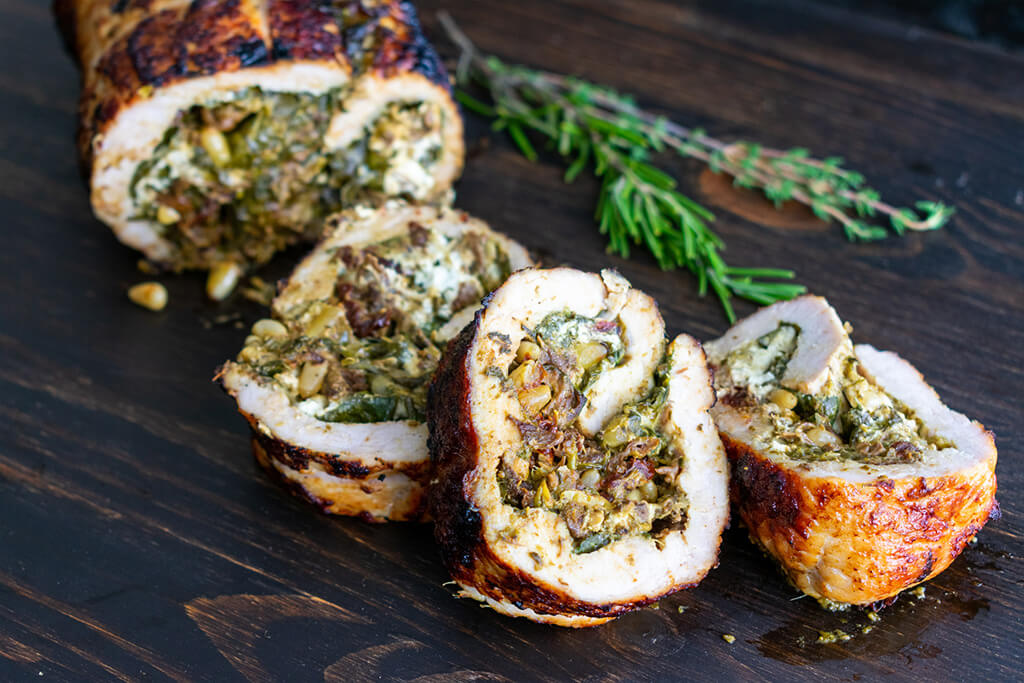 Grilled Stuffed Pork Tenderloin Herbal Magic Recipes