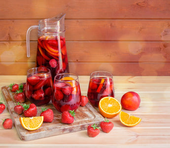 Try Herbal Magic's Skinny Red Wine Sangria!